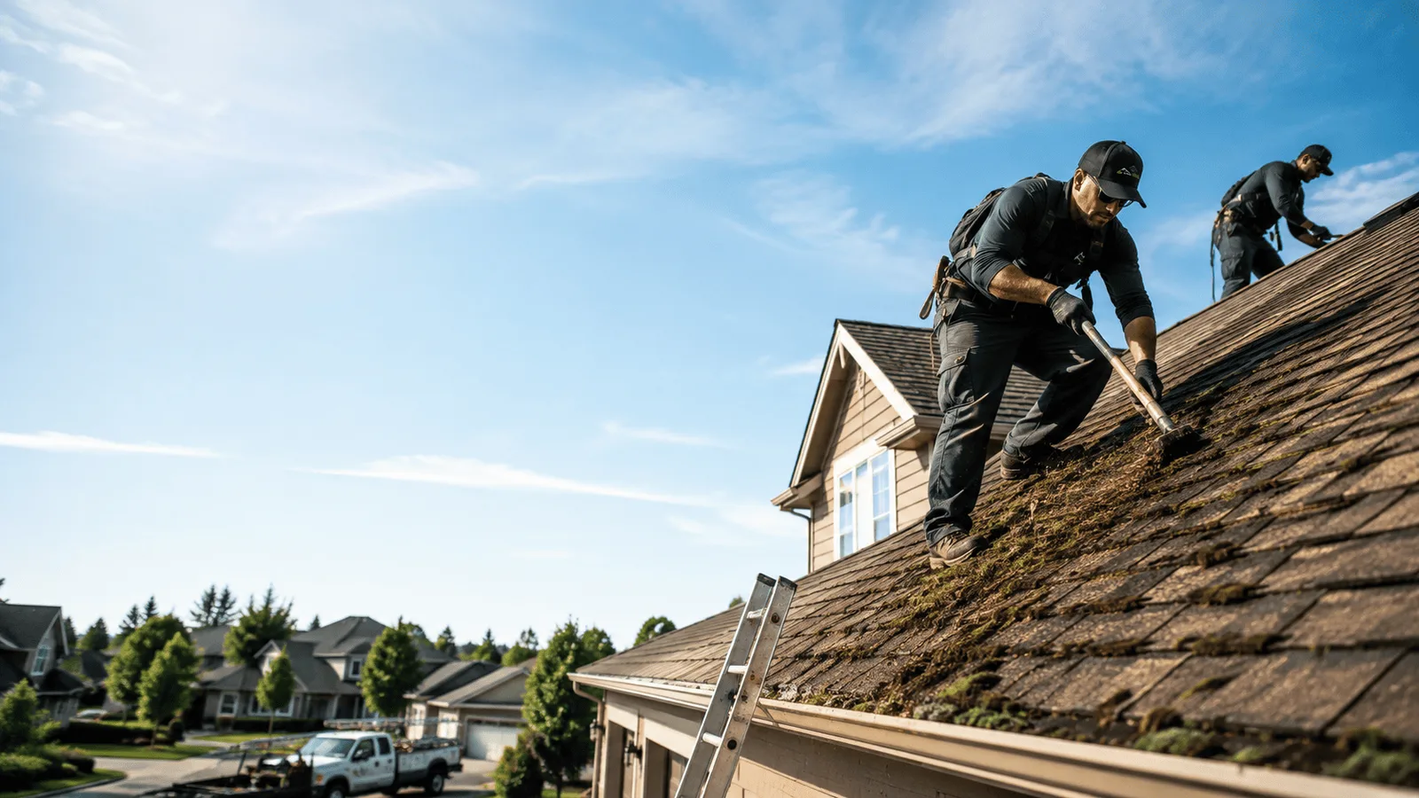 Roof Moss Removal in Wilmore, KY near me